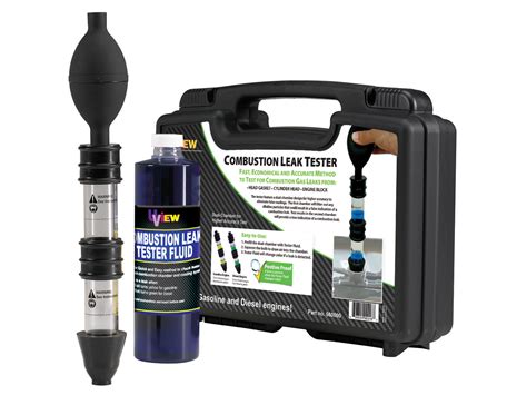 combustion gas leak tester kit|automotive combustion leak detection kit.